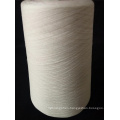 Raw White Recycled 65% Polyester 35% Cotton Yarn for Weaving and Knitting
